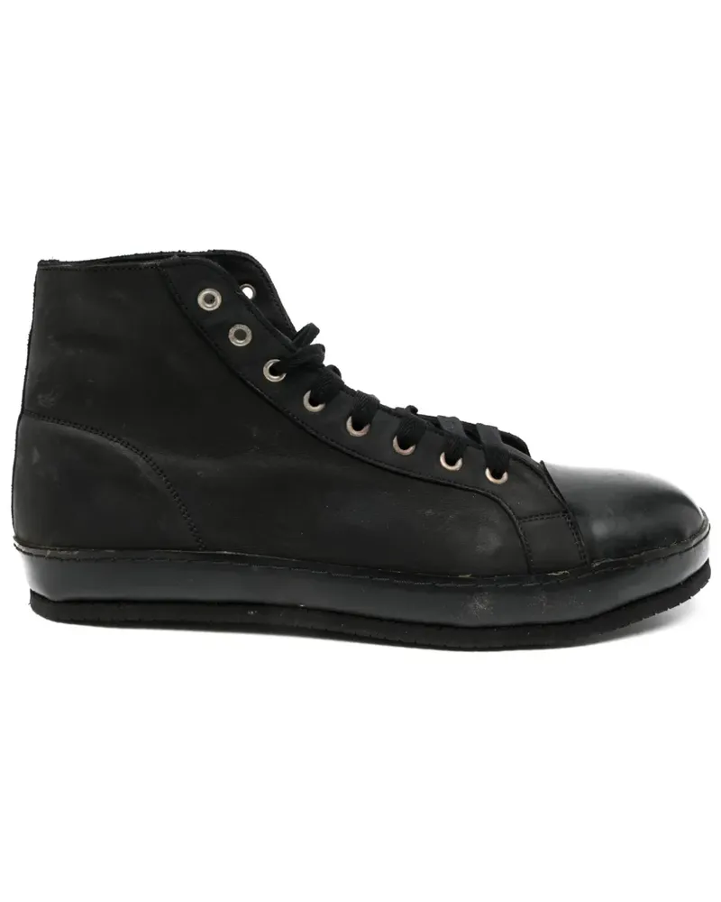 A Diciannoveventitre Sneakers mit runder Kappe - Schwarz Schwarz