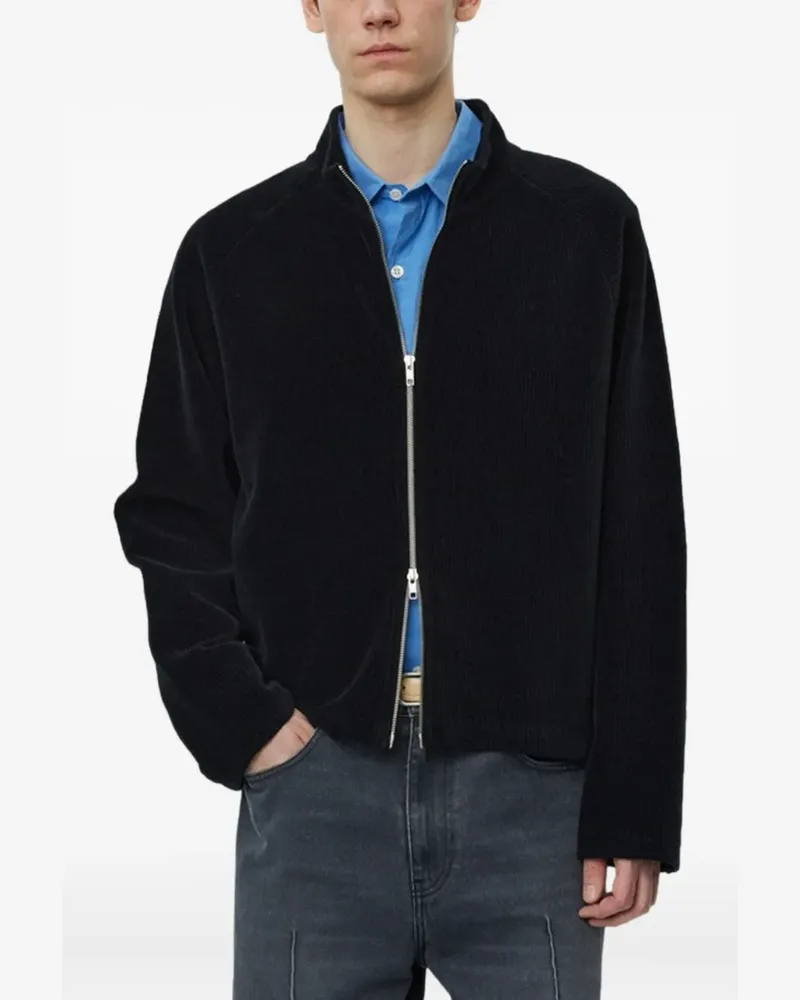 Mfpen zip-up cardigan - Schwarz Schwarz