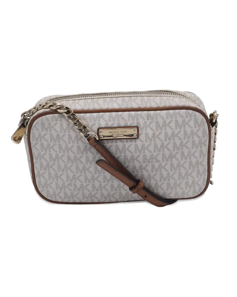 Michael Kors Umhängetasche mit Logo-Print - Nude Nude
