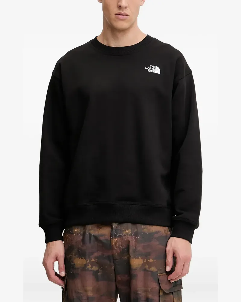 The North Face logo-print sweatshirt - Schwarz Schwarz