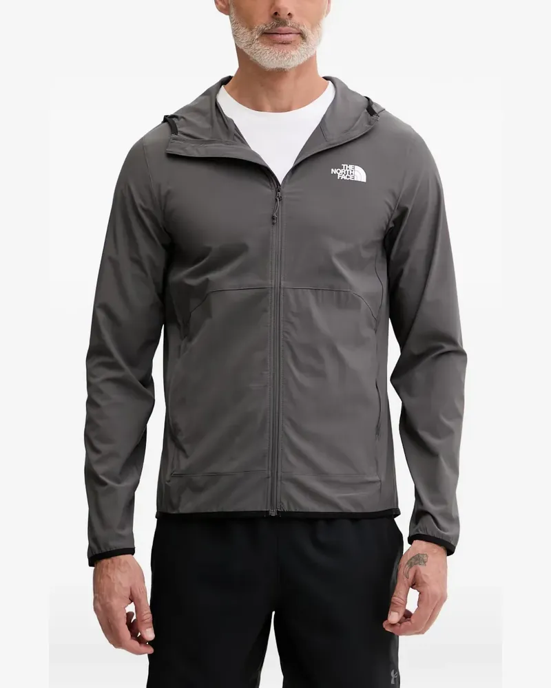 The North Face Kapuzenjacke mit Logo-Print - Grau Grau