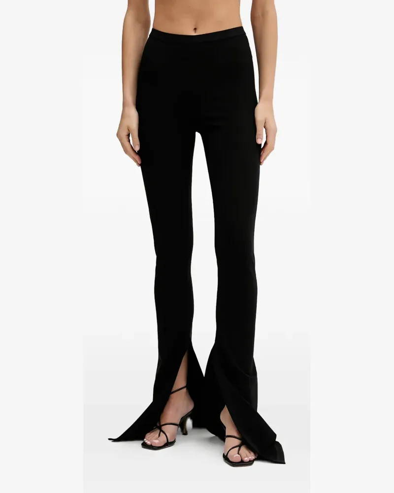 Rick Owens Lilies Carmen split trousers - Schwarz Schwarz