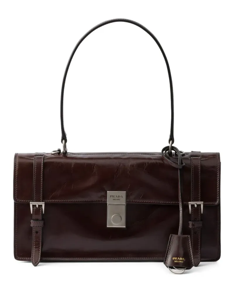 Prada Mittelgroßer Shopper - Braun Braun