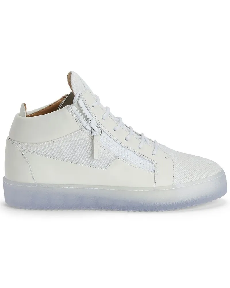 Giuseppe Zanotti Kriss High-Top-Sneakers Weiß