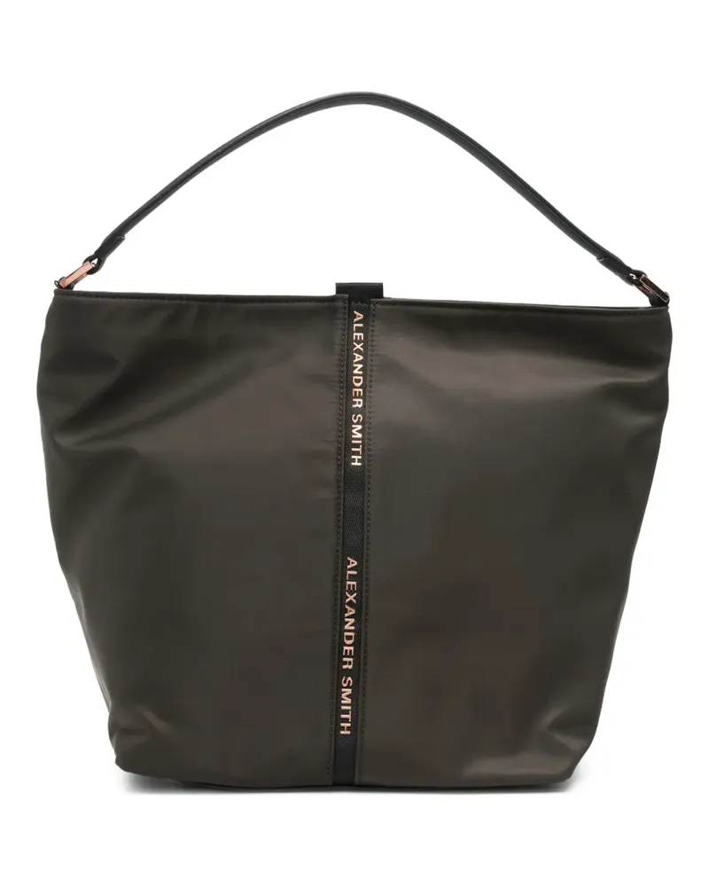 Alexander Smith Mittelgroßer Julie Tote Bag mit Logo - Braun Braun