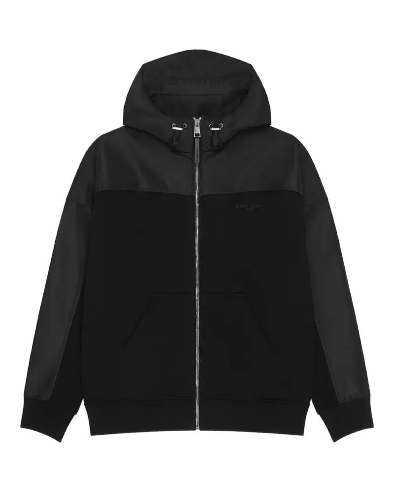 Givenchy Kapuzenjacke mit Stickerei - Schwarz Schwarz