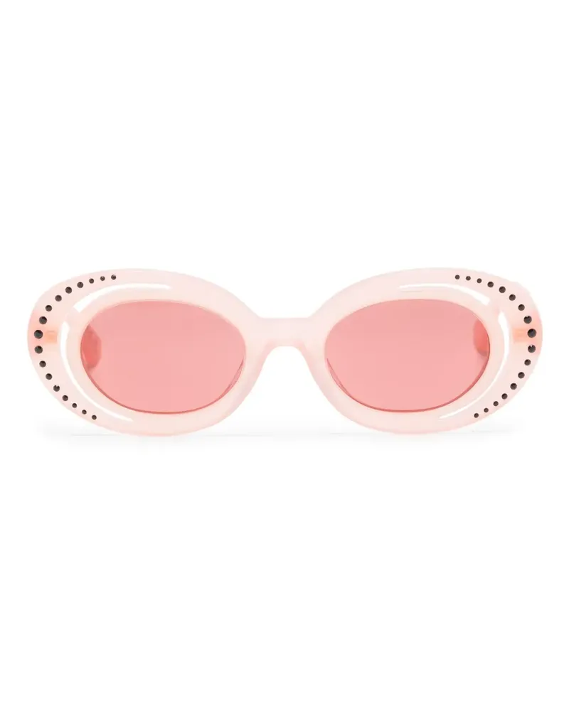 Marni Verzierte Sonnenbrille - Rosa Rosa