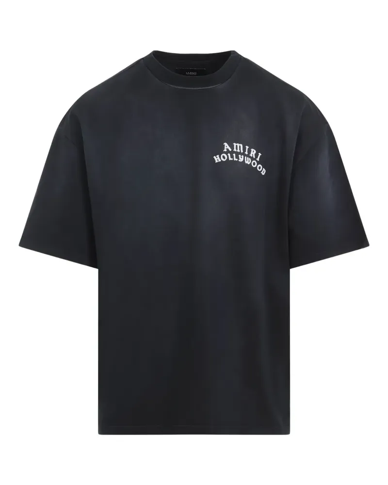 Amiri Hollywood T-Shirt - Schwarz Schwarz