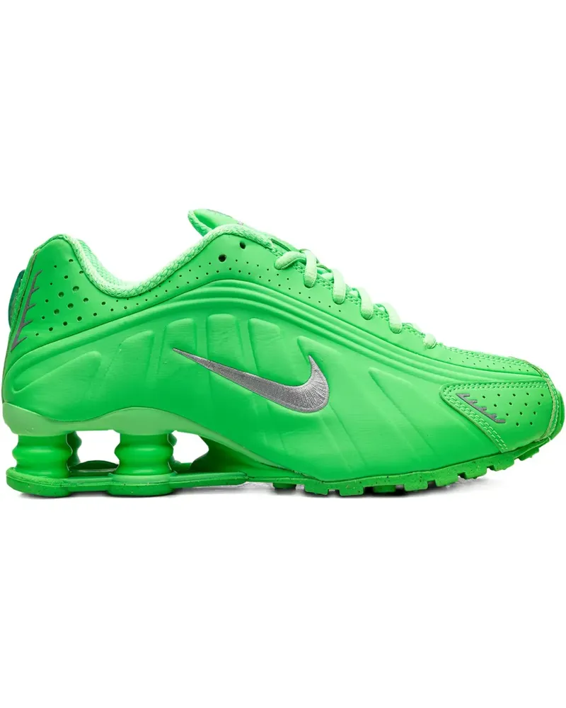 Nike Shox R4 Green Strike Sneakers - Grün Grün