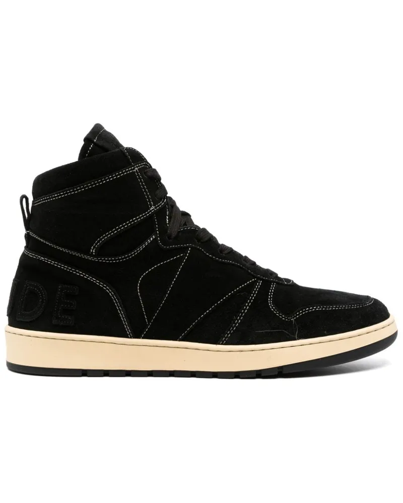 RHUDE Rhecess High-Top-Sneakers - Schwarz Schwarz