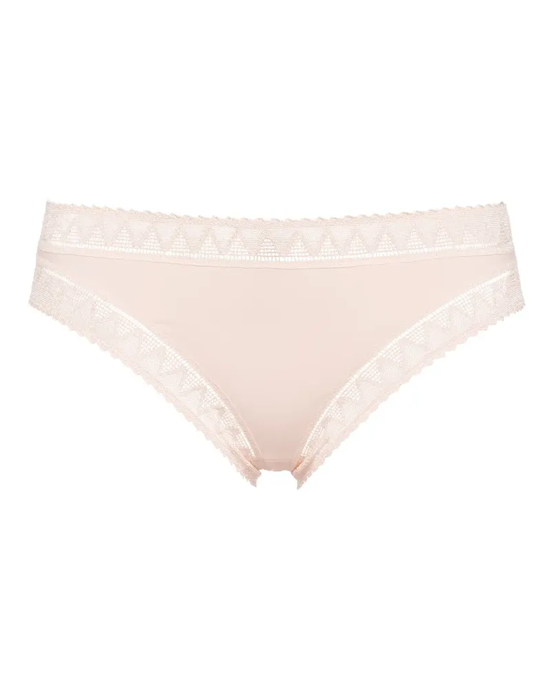 Eres Quotidien Slip mit Spitzenbesatz - Rosa Rosa