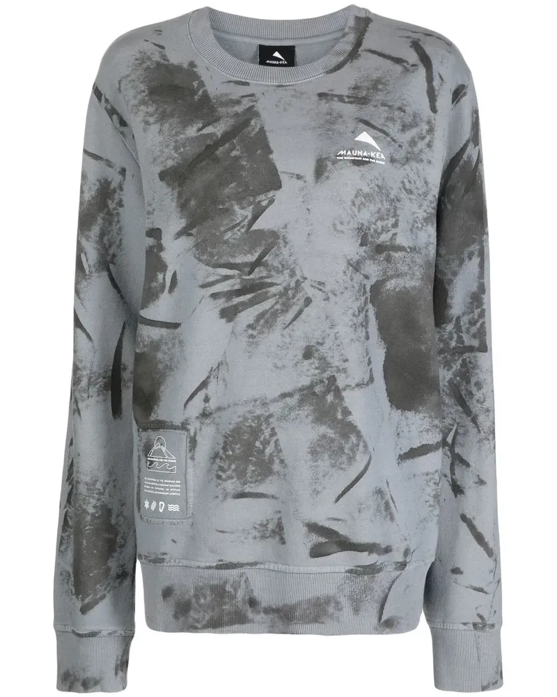 MAUNA KEA Sweatshirt mit Logo-Print - Grau Grau
