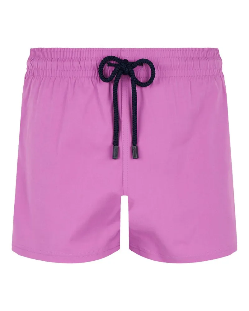 Vilebrequin Badehose mit Logo-Patch - Rosa Rosa