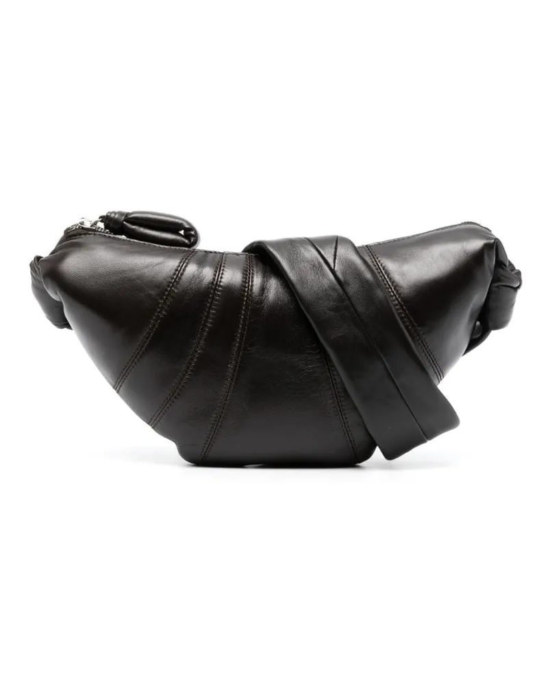 Christophe Lemaire Kleine Croissant Kuriertasche - Braun Braun