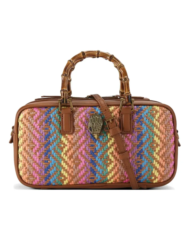 Kurt Geiger small Kensington woven tote bag - Braun Braun