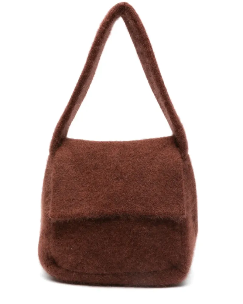 Aya Muse textured shoulder bag - Braun Braun