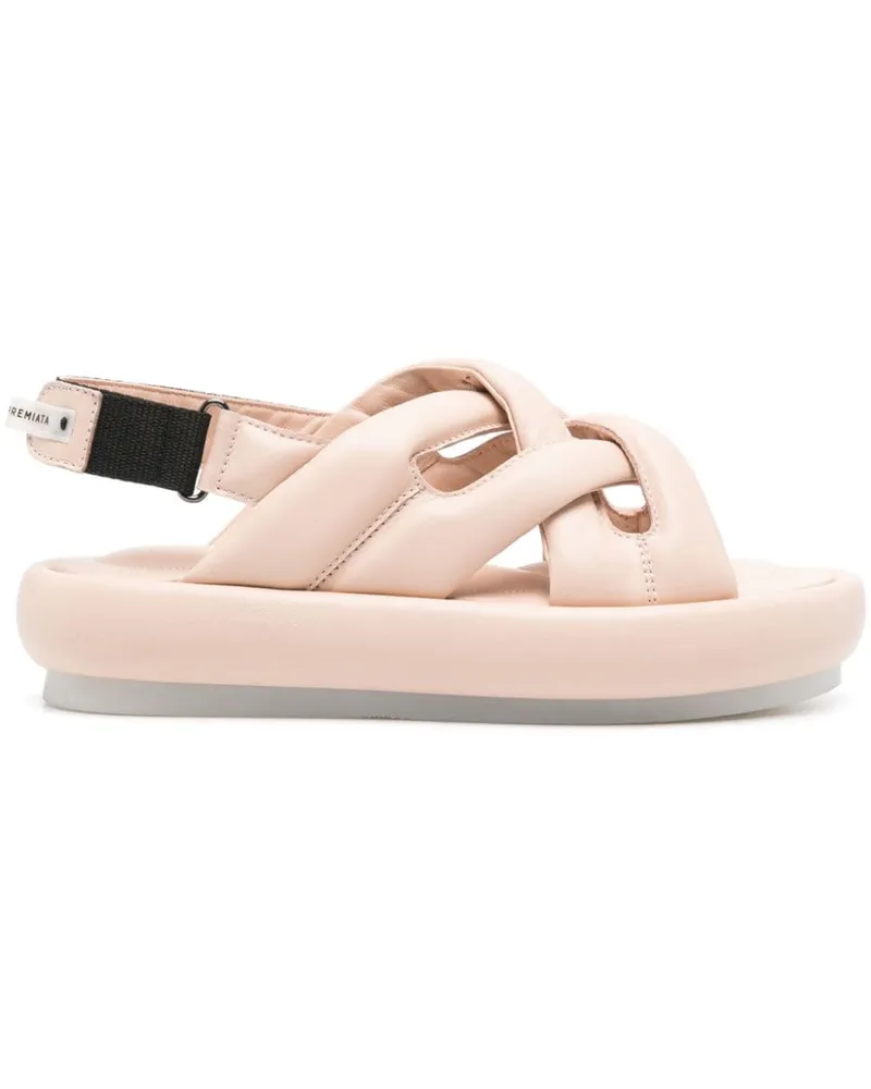 Premiata Gepolsterte Pantoletten - Rosa Rosa