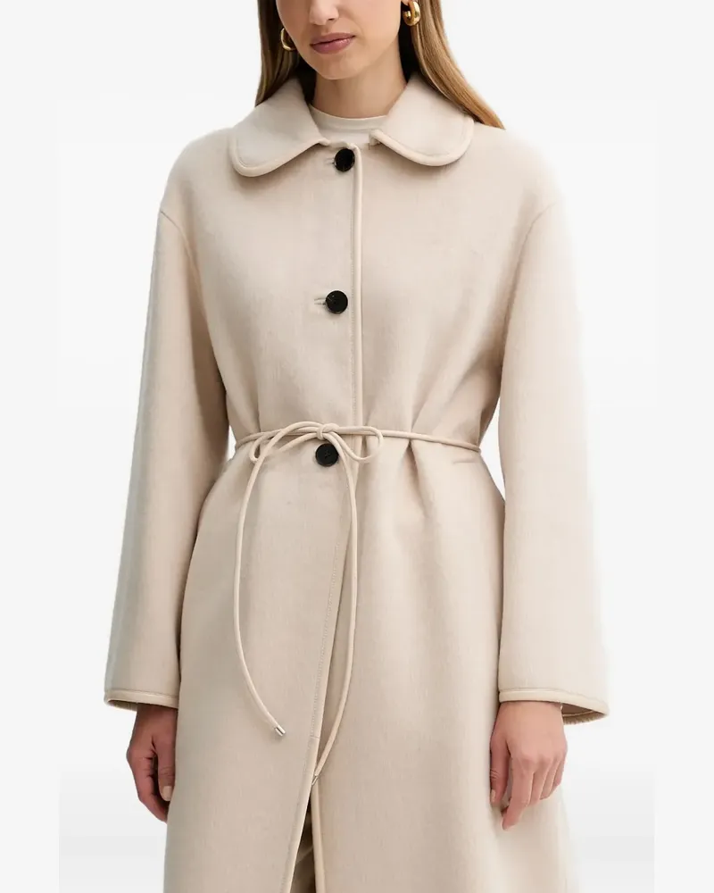 Liviana Conti Orestis Mantel mit rundem Kragen - Nude Nude