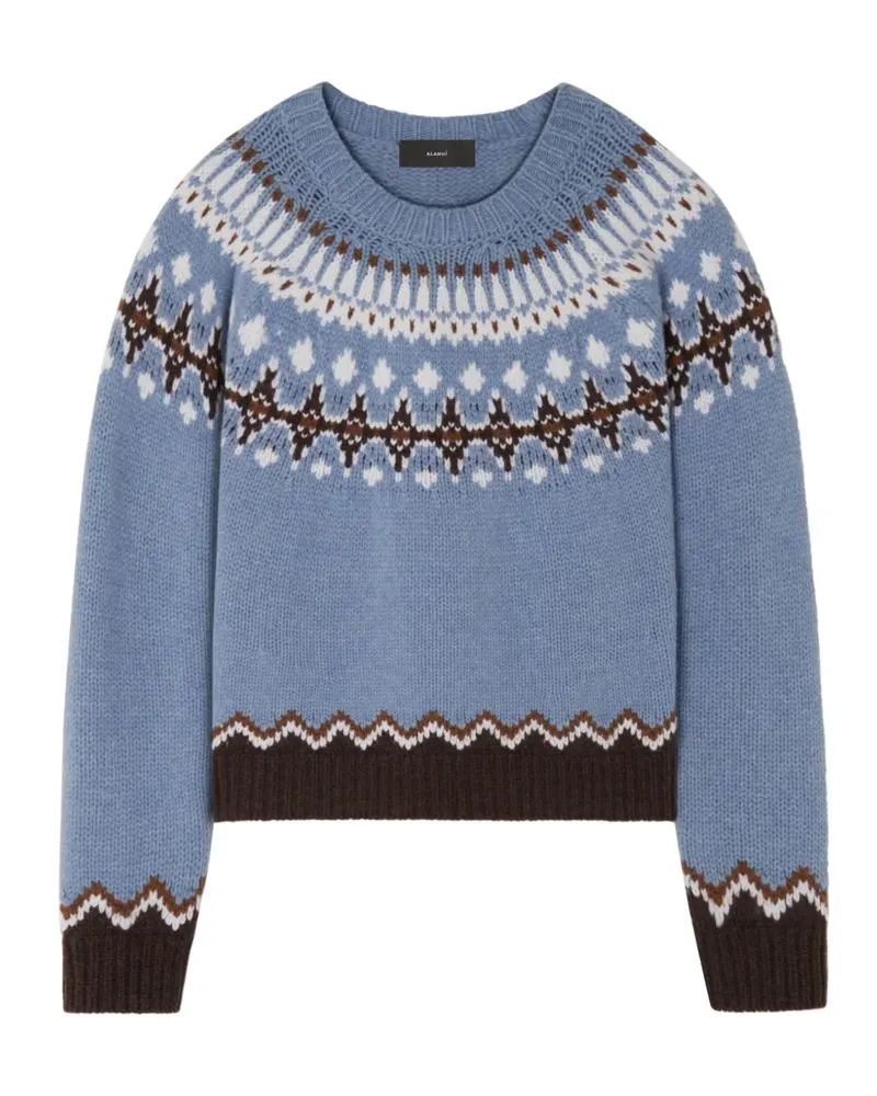 Alanui Sweet Winter Wollpullover - Blau Blau