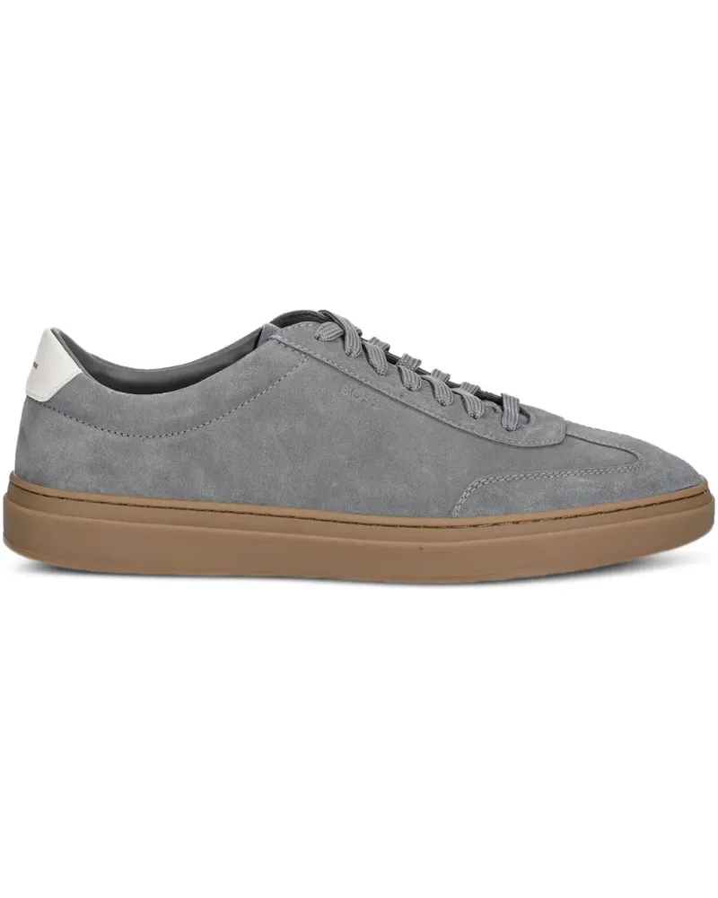 HUGO BOSS Sneakers aus Wildleder - Grau Grau