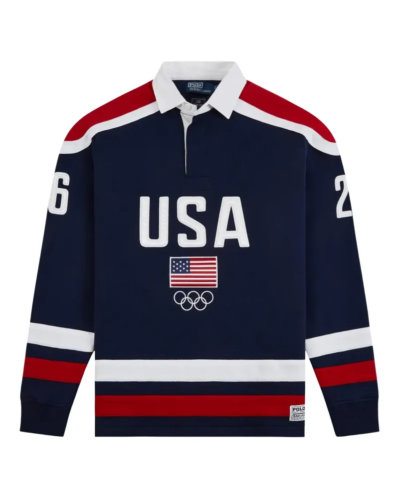 Ralph Lauren Team USA rugby sweatshirt - Blau Blau