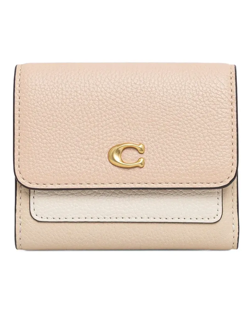 Coach Portemonnaie mit Logo-Schild - B4/U3 B4