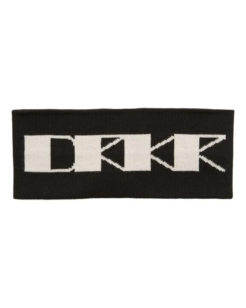 DRKSHDW by Rick Owens concordians knit headband - Schwarz Schwarz