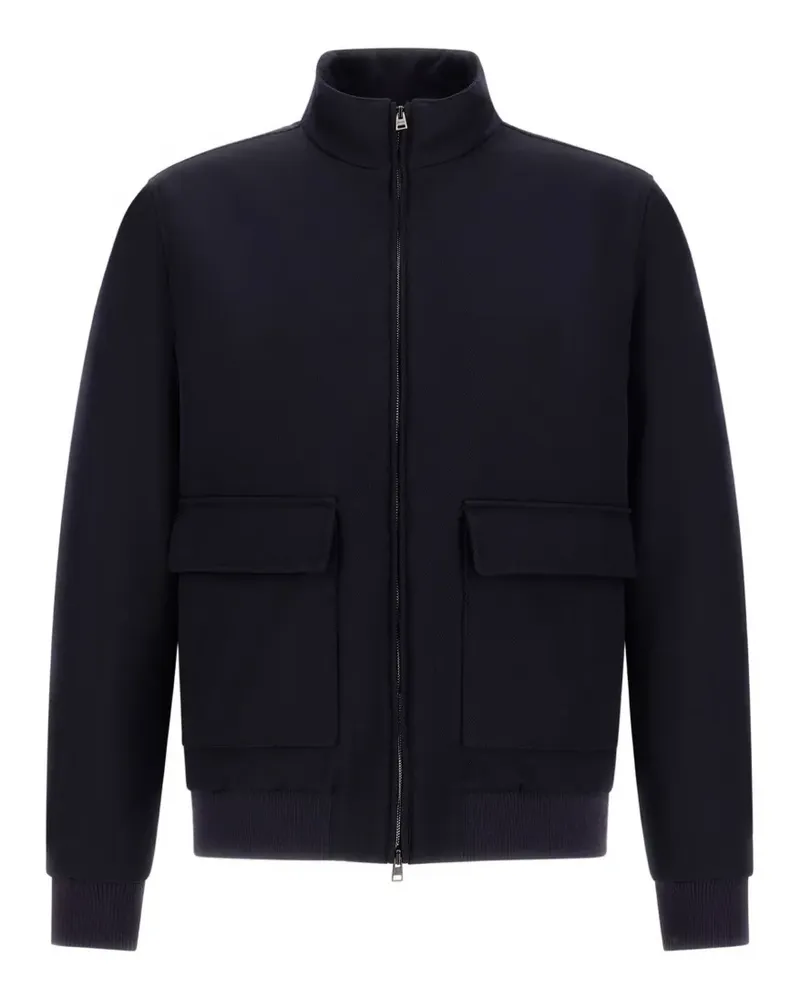 Herno Jacke mit Stehkragen - Blau Blau