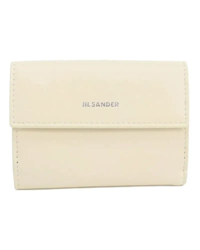 Jil Sander leather wallet - Nude Nude