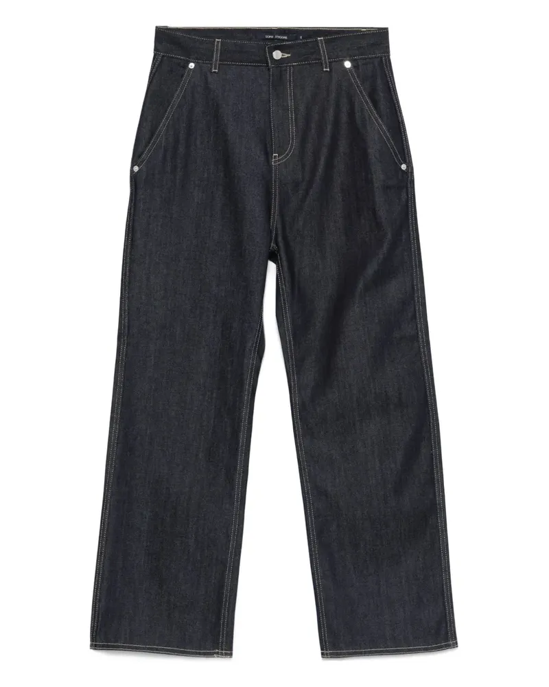 Sofie D'Hoore Jeans mit seitlichen Taschen - Blau Blau