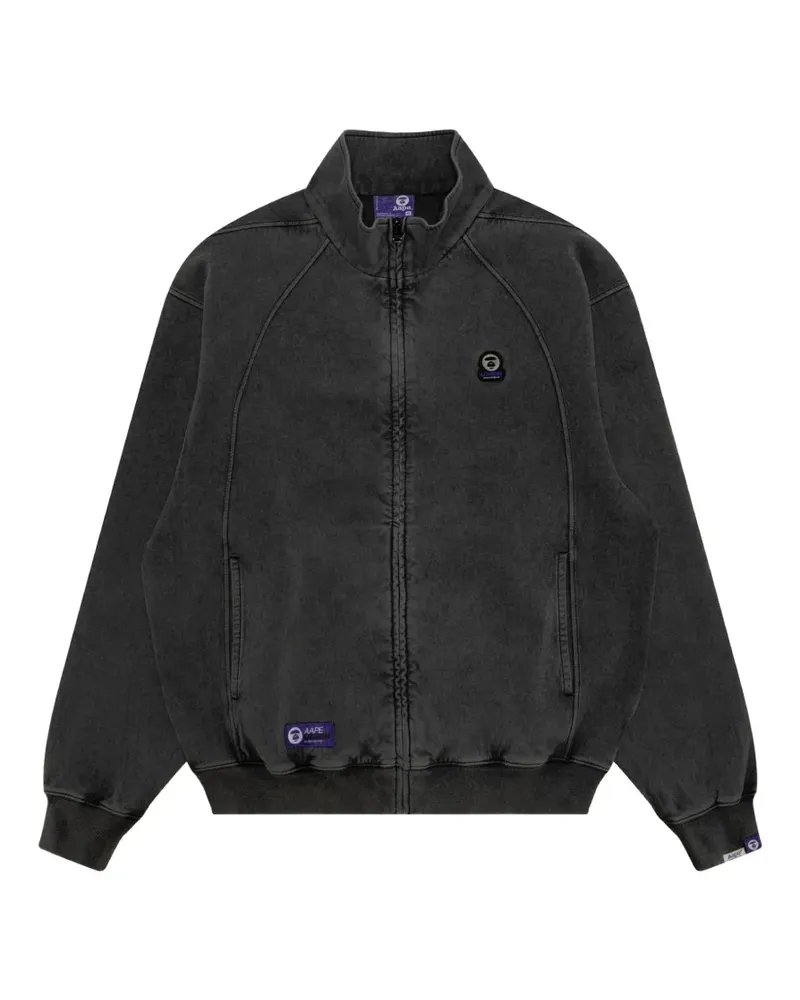 BAPE Jacke mit Logo-Detail - Grau Grau