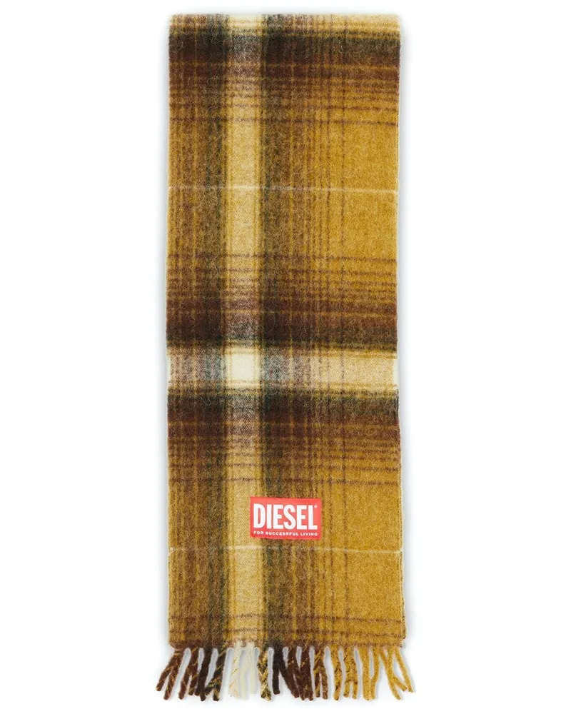 Diesel S-Bestro Schal - Gelb Gelb