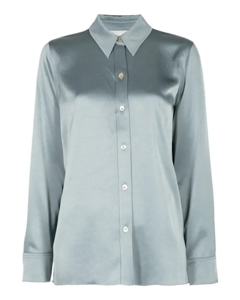 Citizens of humanity Tullah Hemd aus Satin - Blau Blau