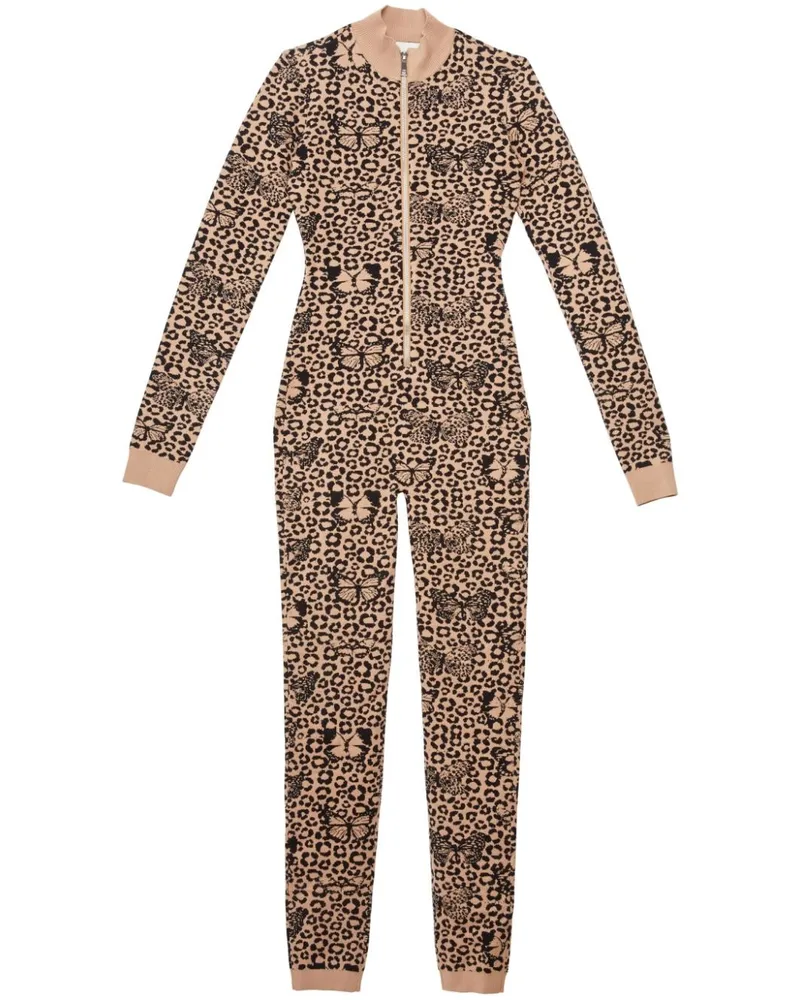 Fleur Du Mal Gestrickter Catsuit - Nude Nude