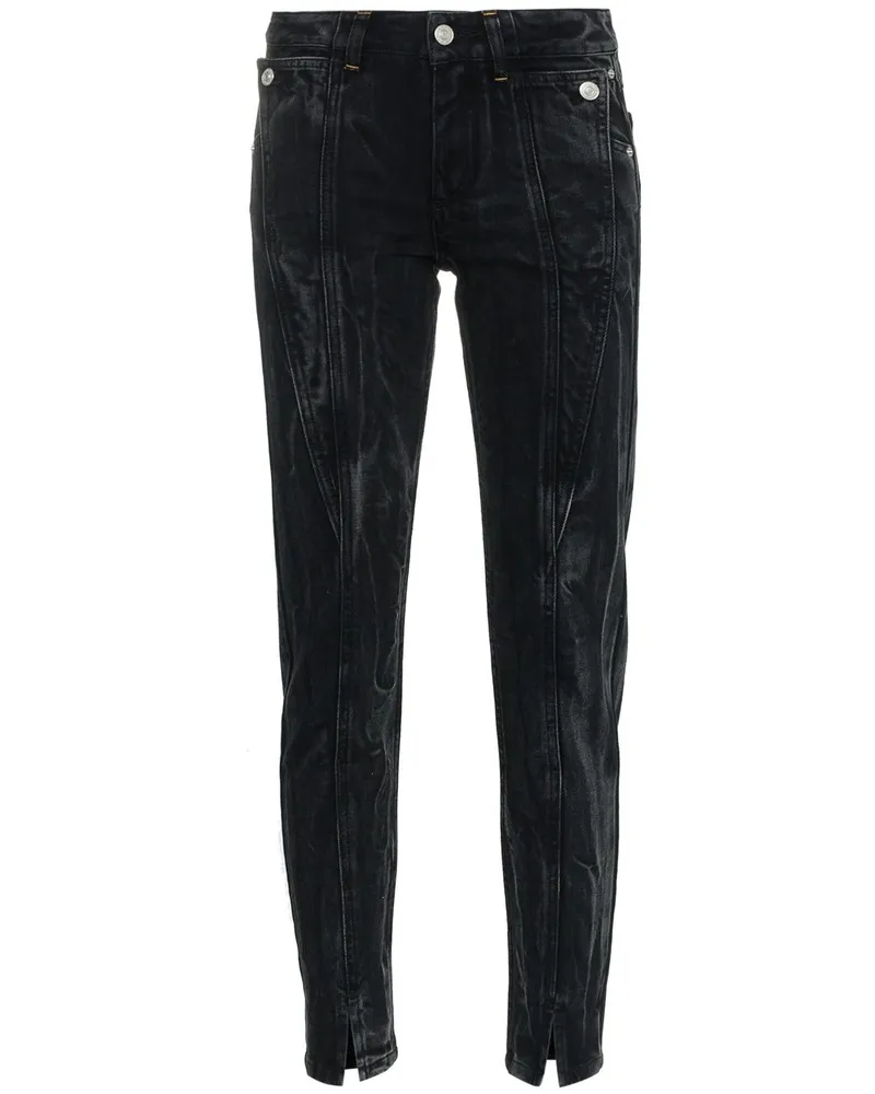 Givenchy Jeans mit geschlitztem Saum - Schwarz Schwarz