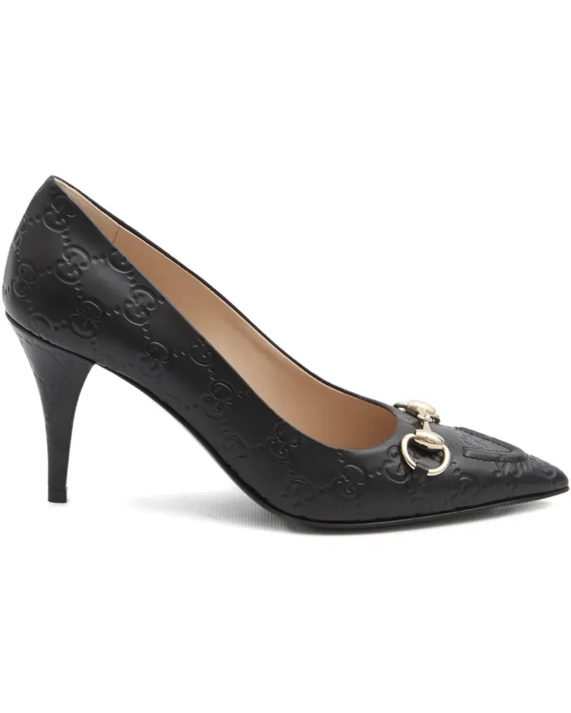 Gucci Horsebit leather pumps - Schwarz Schwarz