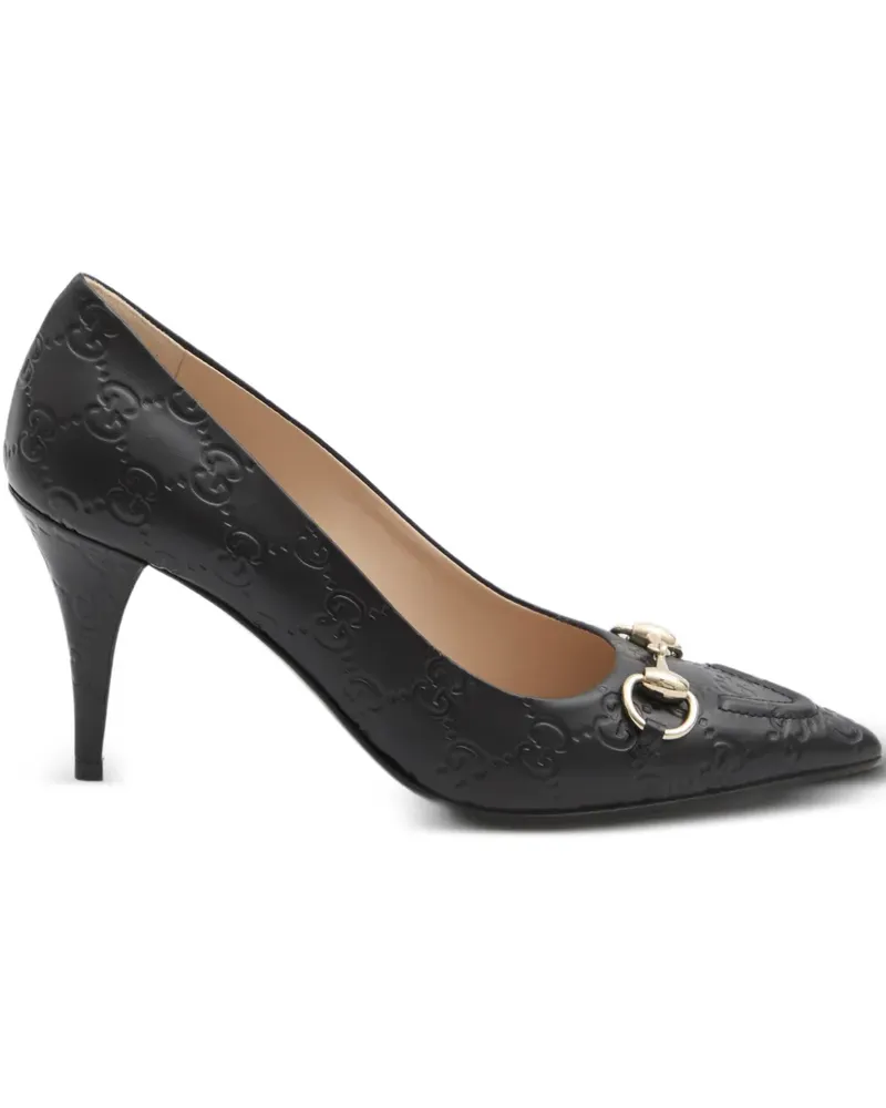 Gucci Horsebit leather pumps - Schwarz Schwarz