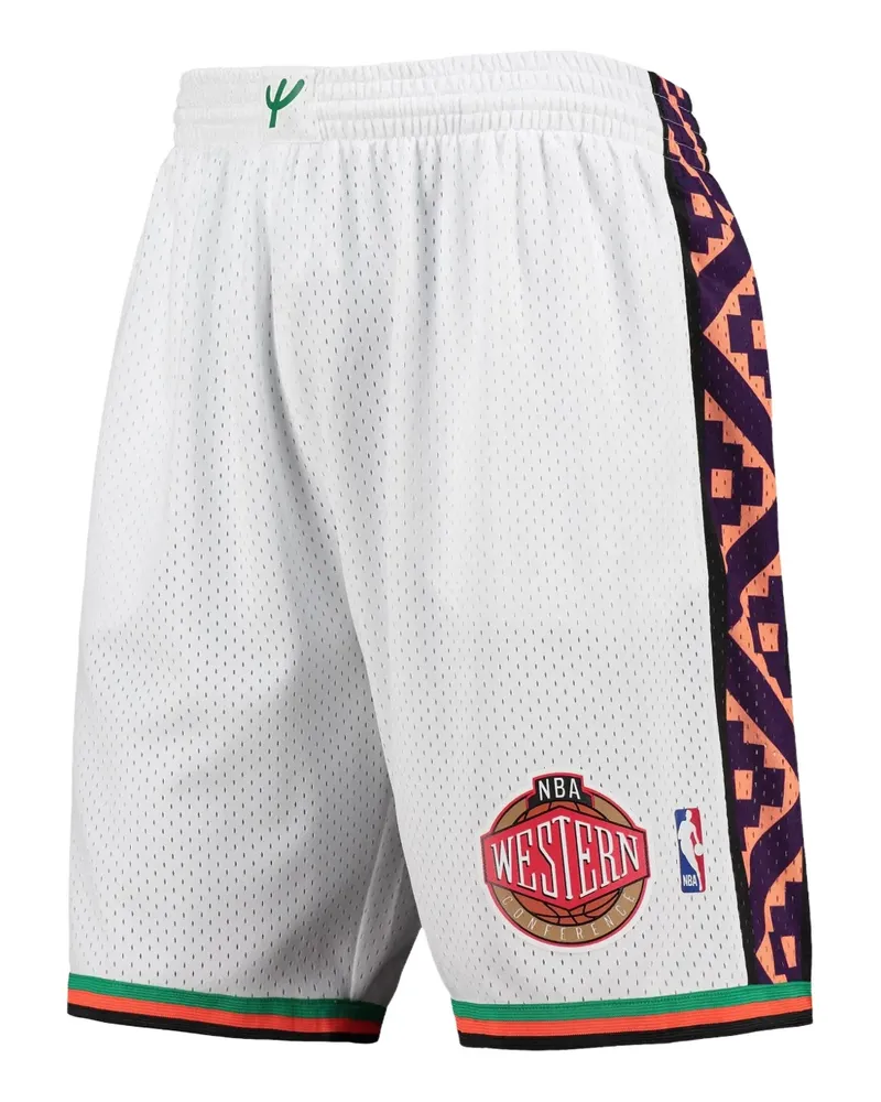Mitchell & Ness NBA All Star West 1995 Shorts - Weiß Weiß