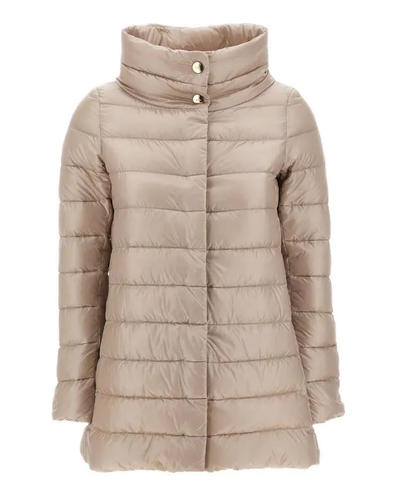 Herno Amelia quilted down coat - Nude Nude