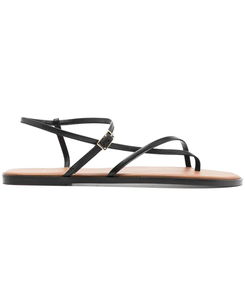 ATP Atelier Capri Sandalen - Schwarz Schwarz