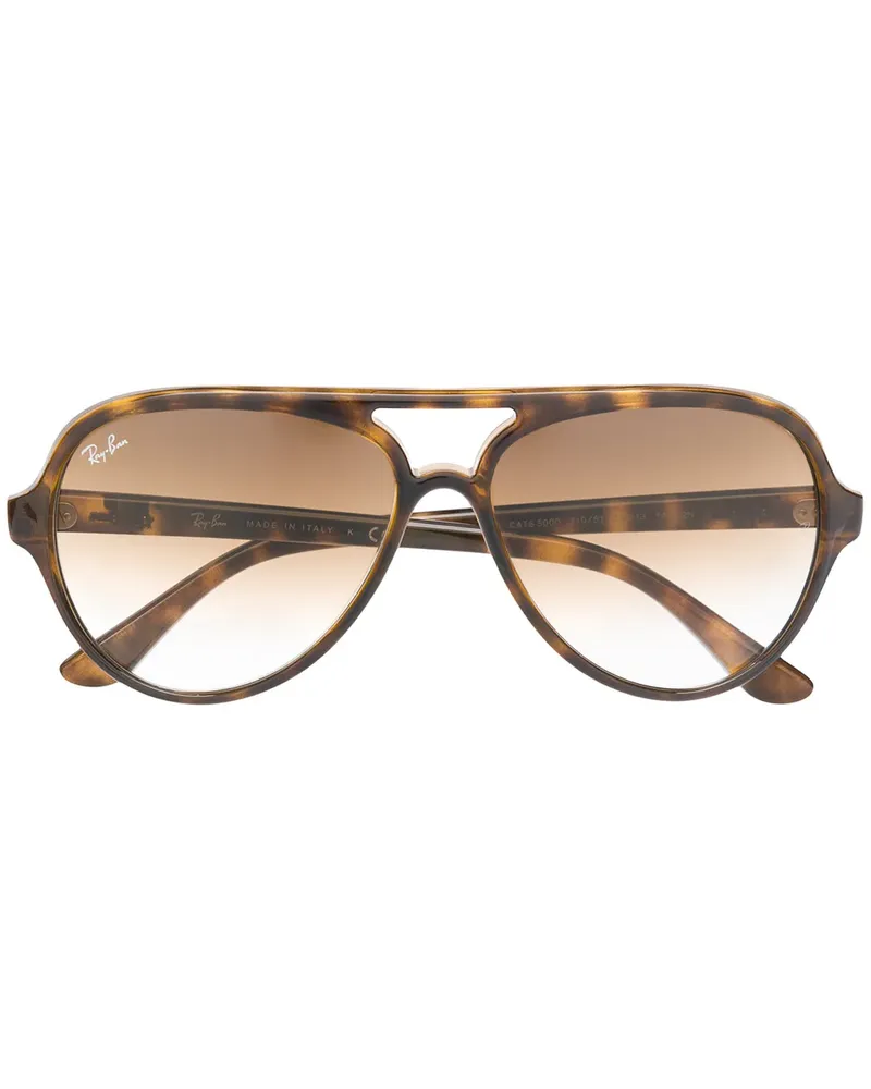 Ray Ban Cats 5000 Classic' Sonnenbrille - Braun Braun