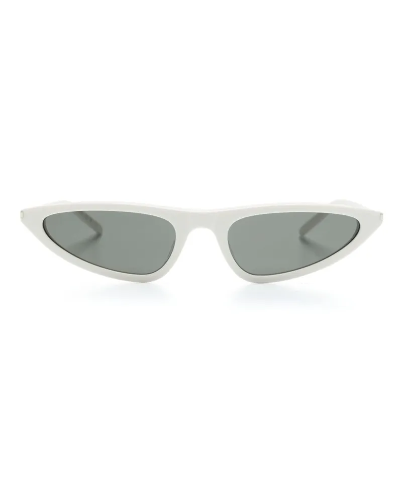 Saint Laurent SL 703 Cat-Eye-Sonnenbrille - Weiß Weiß