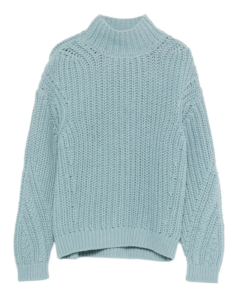 Marc O'Polo Pullover mit Stehkragen - Blau Blau