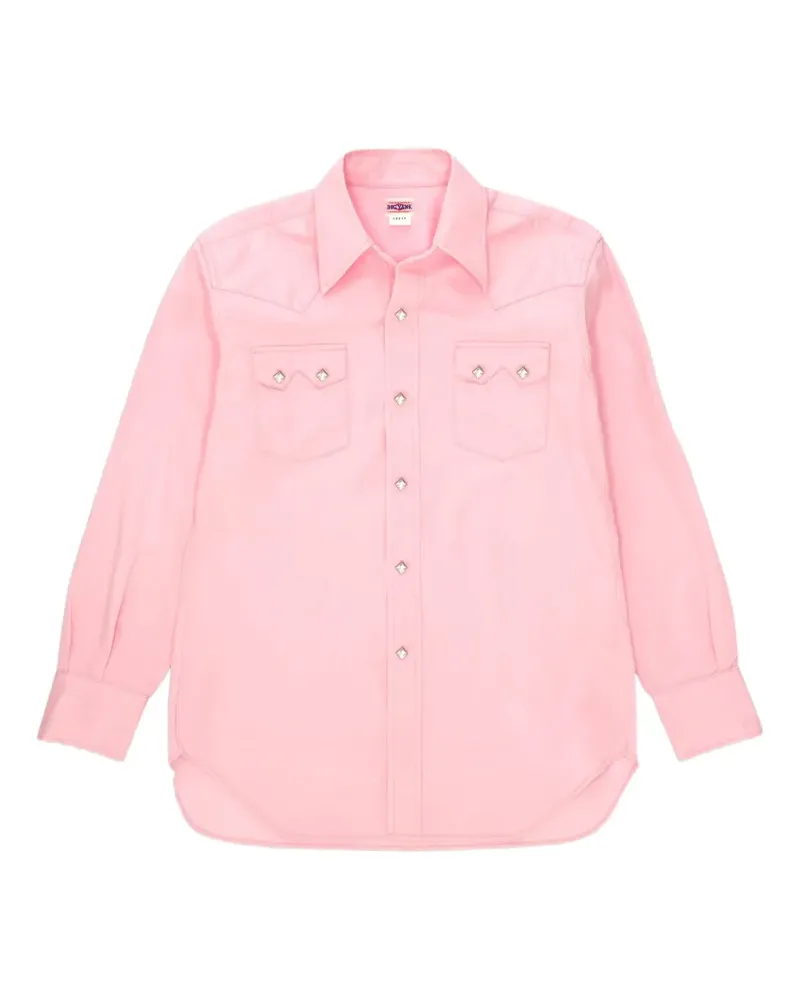 Fortela x Big Yank Stakes western-style shirt - Rosa Rosa