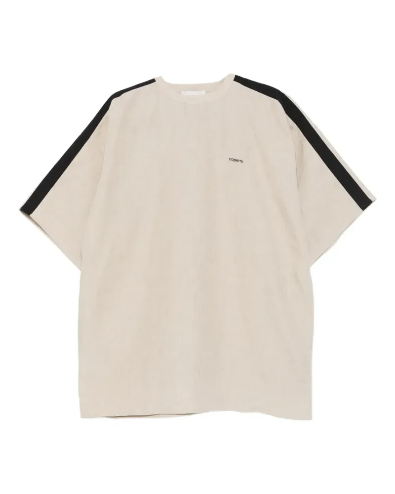 COPERNI Zero Waste stripe T-shirt - Nude Nude