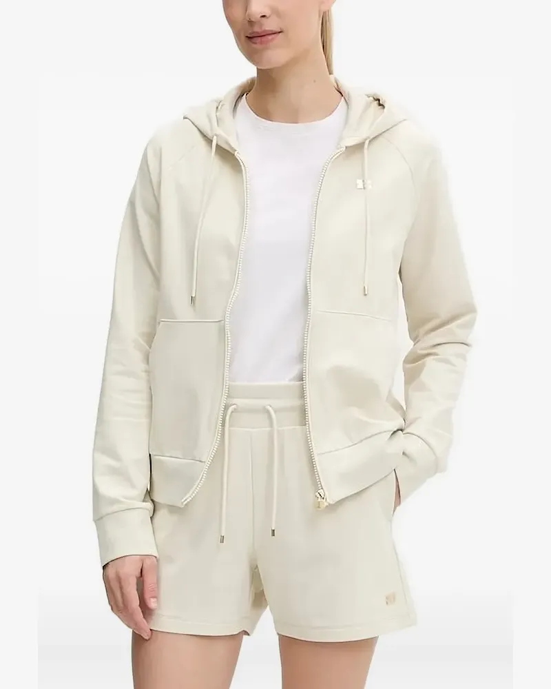 EA7 Kapuzenjacke mit Reißverschluss - Nude Nude
