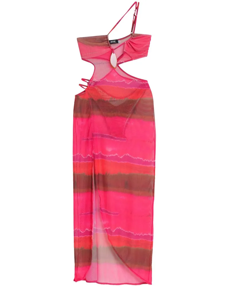 Amir Slama Maxikleid aus Tüll - Rosa Rosa