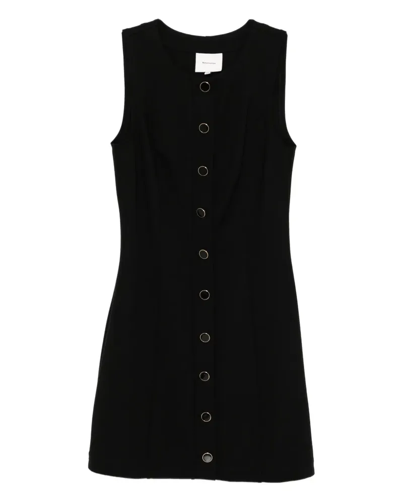 Reformation Cheri Kleid - Schwarz Schwarz