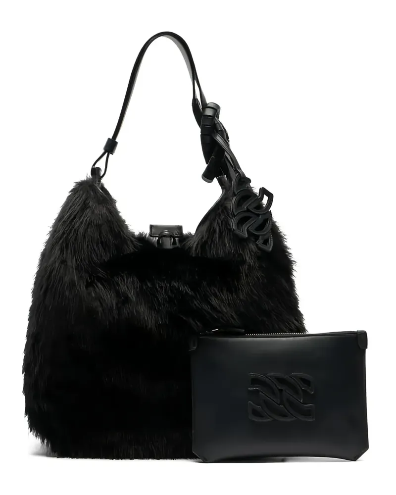 Casadei Vandome Schultertasche - Schwarz Schwarz