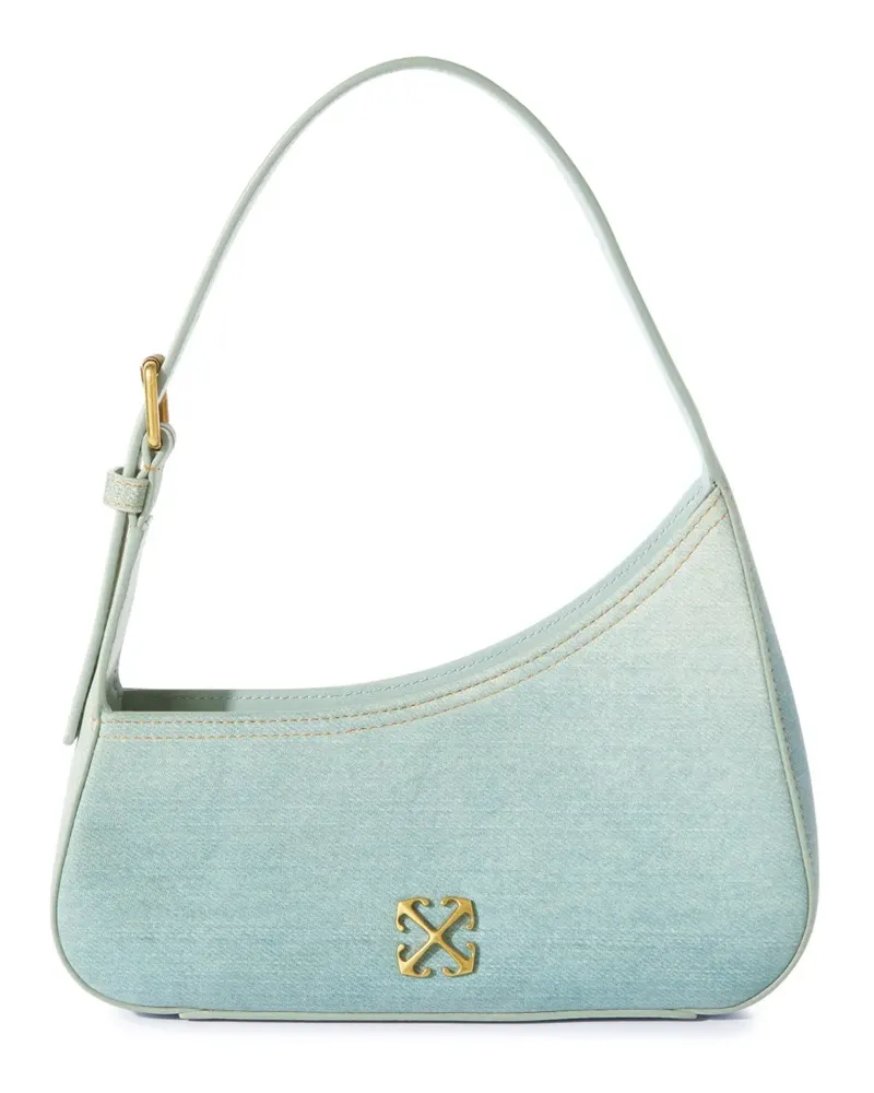OFF-WHITE Jitney 1.0 Schultertasche - Blau Blau